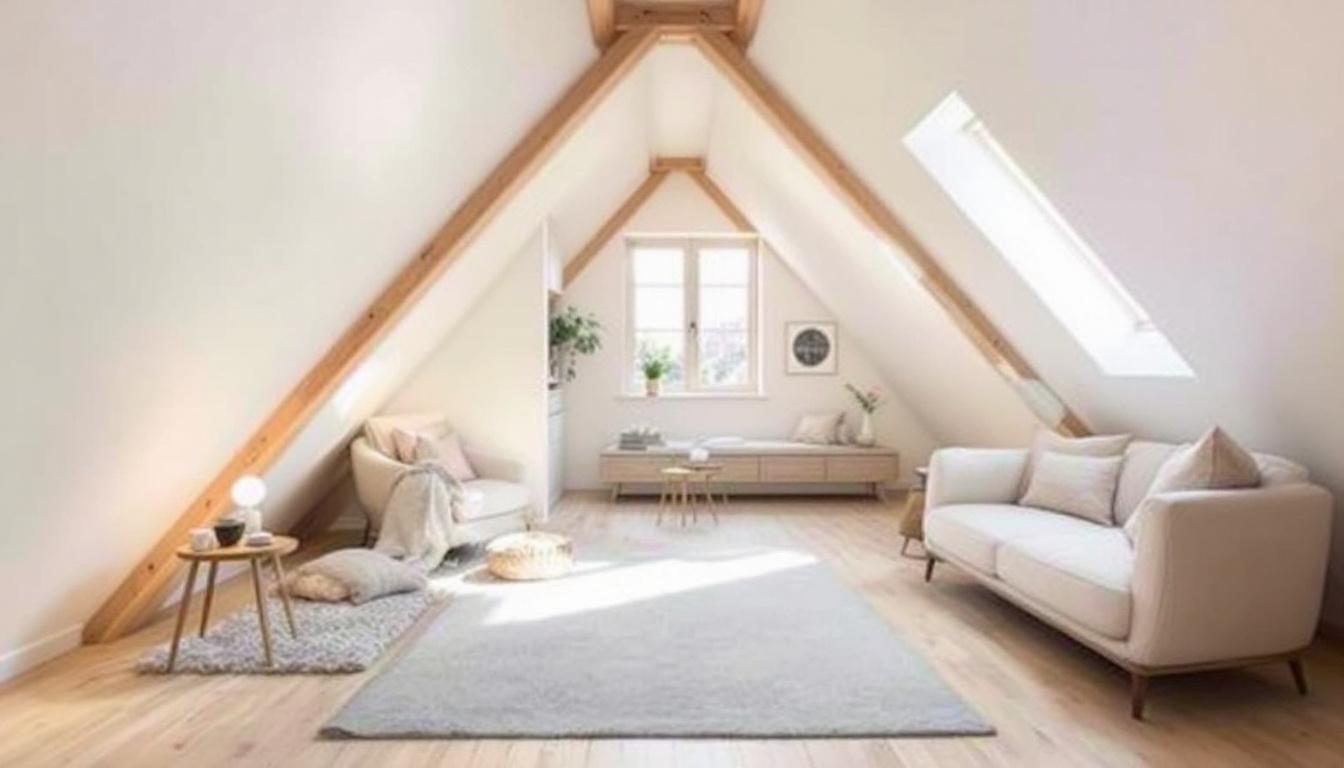 Aménager combles faible hauteur : astuces pour optimiser l'espace
