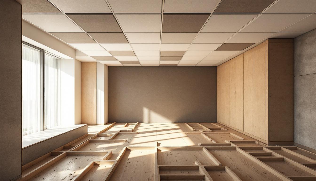 Isolation phonique plafond sous plancher bois : solutions efficaces à découvrir
