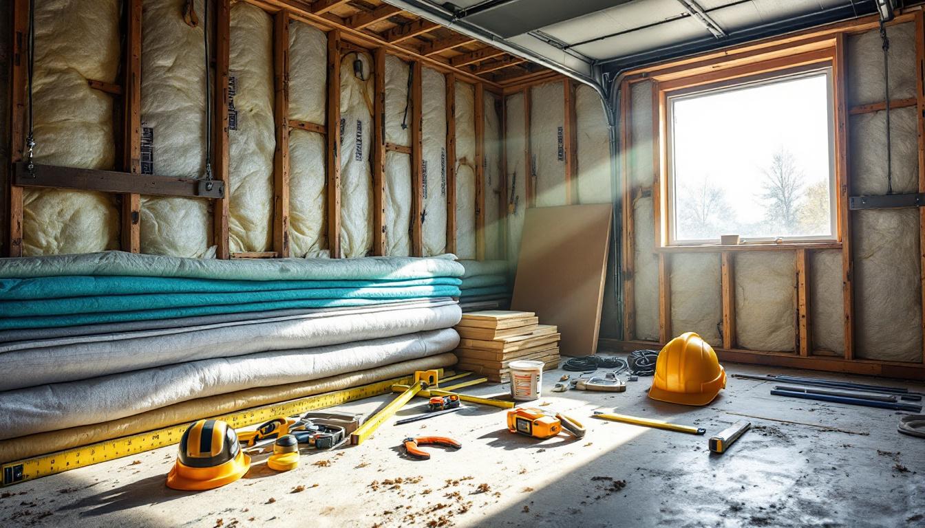 Isolant mur garage : méthodes, coûts et conseils d'experts